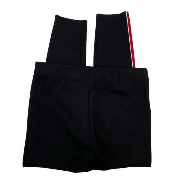 Zara Trafaluc Black With Red Side Stripes Leggings Size XL - Picture 4 of 9